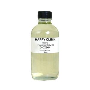Happy Clink (Men) Body Oil 4 oz Fragrance All Natural Pure Uncut Scent